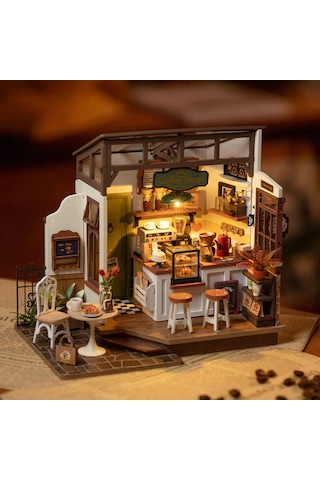 Rolife Slow Life Cafe - Kendin Yap Minyatür Maket