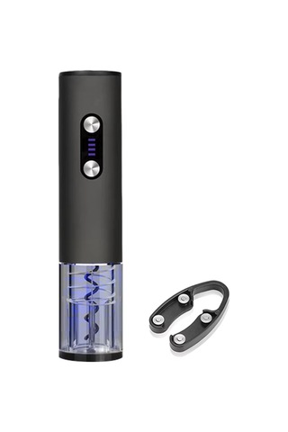 Elektrikli Şarap Açacağı Seti - Folyo Kesicili Otomatik Tirbuşon Diğer