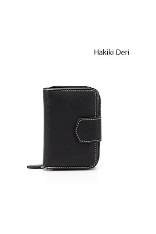 Gönderi(R) Gönderi R Kadın Siyaha Antrasit Dikey Hakiki Deri Cüzdan Ddzx22906240 Antrasit - Siyah
