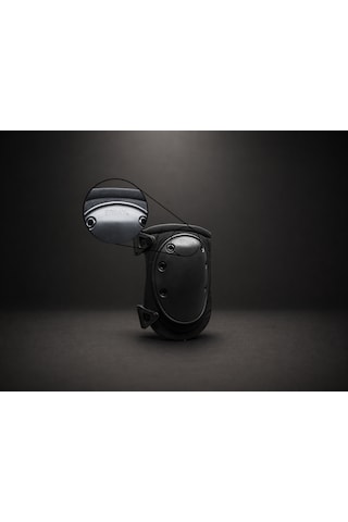Erbay Kp006 Taktik Dizlik Diz Koruyucu En 14404-2:2024 Ayarlanabilir Kayış Askeri Taktik Airsoft Paintball Outdoor Siyah