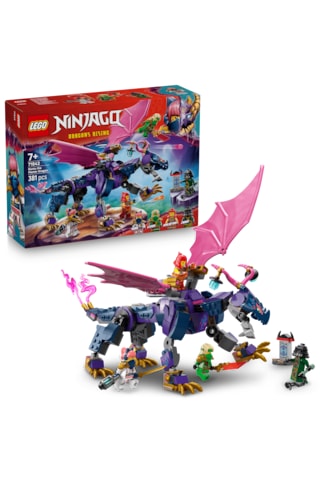 LEGO® NINJAGO® Usta Ejderha Rontu 71842 - 7 Yaş ve Üzeri Çocuklar için 4 Minifigür İçeren Yaratıcı Oyuncak Yapım Seti (381 Parça)