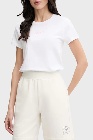 Emporio Armani Bayan T Shirt Ew000408 Af19049 U0002 Beyaz BEYAZ
