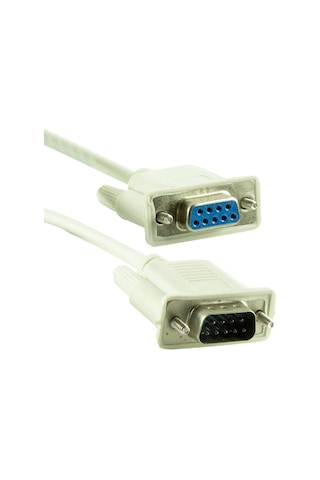 1.8 Metre Rs232 9 Pin Erkek To Rs 232 9 Pın Dişi Db9 Seri Kablo