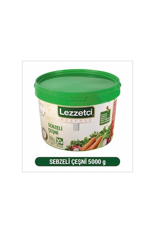 Lezzetçi Sebzeli Çeşni 5 KG