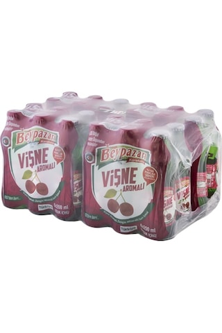 Beypazarı Vişne Aromalı Maden Suyu 200 Ml X 24 Adet