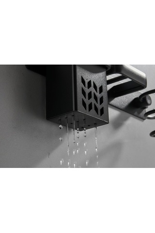 Wondernest Saç Kurutma Ve Düzleştirici Makinesi, Lichen Banyo Tutucusu Siyah