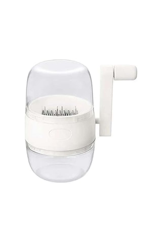 Fındık Doğrayıcı Öğütücü El Kranklı Fındık Ceviz Pekan, Mutfak Çoklu Doğrayıcı Rende Üst Malzeme Yapmak İçin Beyaz