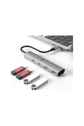 Uhp02-017 Apollobell 4 Portlu Usb C 3.2 Gen 2 Hub