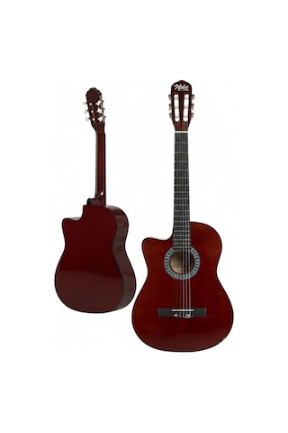 Cg-396brw Solak Klasik Gitar Kahve Renk Full Set Sap Ayarlı 4/4