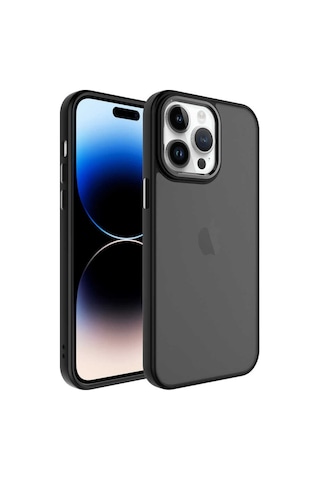 Apple Uyumlu iPhone 14 Pro Max Kilif Buzlu Sert Pc Zore May Kapak 563310150