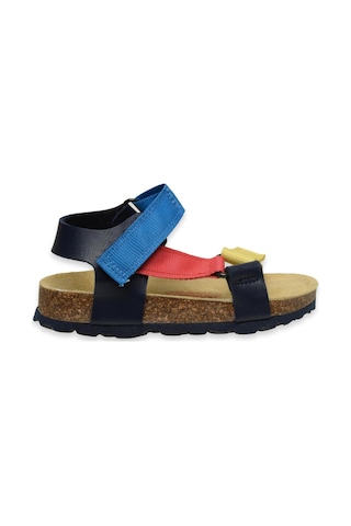 Superfit 000116-p Fussbettpantoffel Lacivert Çocuk Sandalet Lacivert