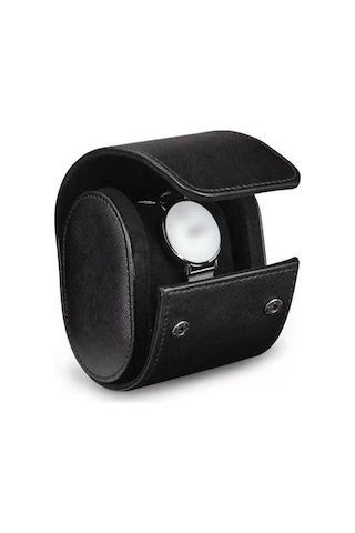 Homyl Vintage Stil İzle Rulo Seyahat Çantası Ekran Siyah Siyah