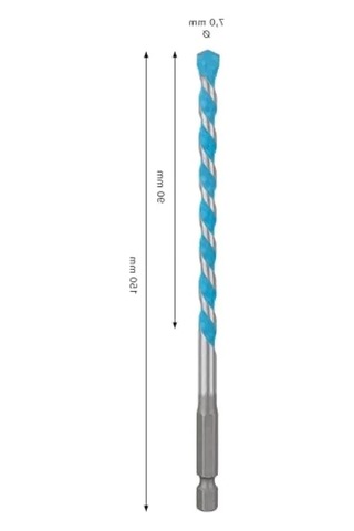 Çok Amaçlı Delme Uçları Seti - Ø 7,00x150 Mm