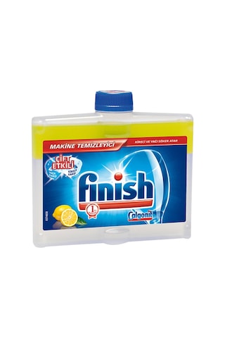 Finish Bulaşık Makinesi Temizleyici 4 x 250 ML + Finish Limonlu Bulaşık Makinesi Temizleyici Sıvı 4 x 250 ML