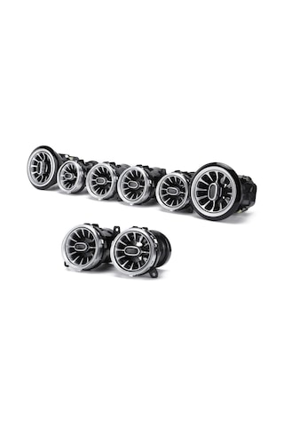 Autogp Mercedes W213 Havalandırma Menfez Ambiyans Seti 64 Renk Ön Arka Set 2018+