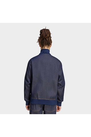 Adidas Firebird Adicolor Raw Erkek Mavi Jean Ceket Ks4971