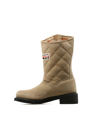 Harley Davidson Krem Unisex Çizmesi Laconıa-Crosta
