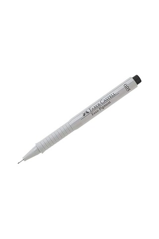 6 Keçeli Kalemler Paketi Ecco Pigment 0.05 Mm Siyah
