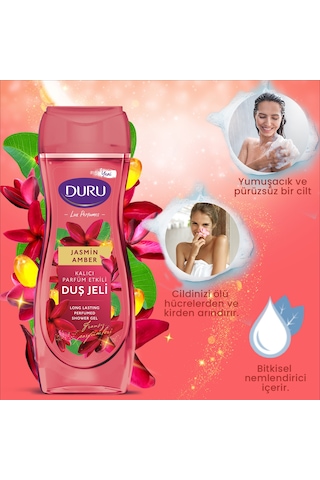 Emotion Romance Kadın Sprey Deodorant 150 ML + Blade Self Confidince Erkek Sprey Deodorant 150 ML+ Duru Jasmin & Amber Duş Jeli 450 ML