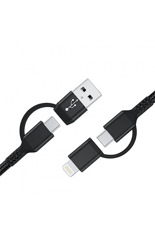 Hp-016 Pd 20w 2 İn 1 Hızlı Şarj Kablosu 100 Cm 2.4 A Lightning Ty