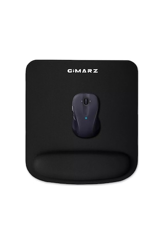 Gimarz Küçük Deri Fare Pabuç, Bilek Destekli Yastık İle 219041515