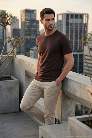 Buratti Erkek T Shirt 5904074 Kahve