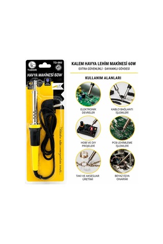 Jenerik 60w Kalem Havya 220v - Lehimleme Aleti