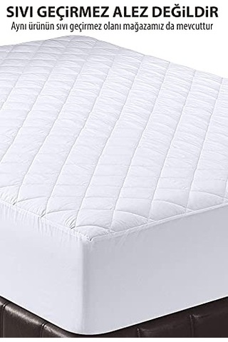 Kapitone Fitted Yatak Koruyucu Alez Tek Ve Çift Kişilik Kapitoneli Pamuklu Yatak Alezi 9 Farklı Ebat 90x190 Genel
