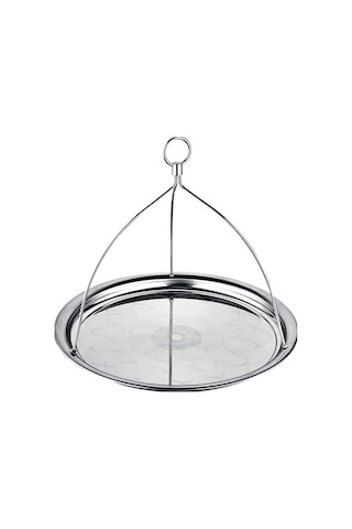 Askılı Tip Kahveci Tepsi 38 Cm. Açık Gri Askılı Tip Kahveci Tepsi 38 Cm. Açık Gri