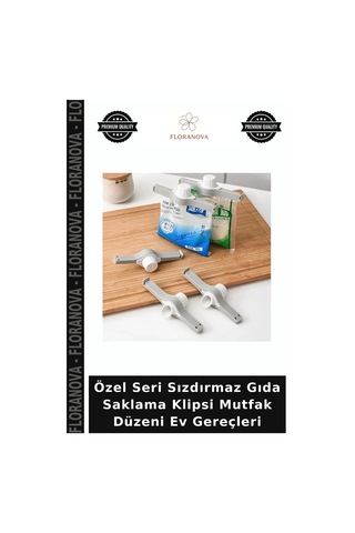 Özel Seri Sızdırmaz Gıda Saklama Klipsi Mutfak Düzeni Ev Gereçleri Çok Renkli