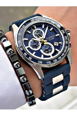 Jg. Polo Clup Jpc.1024 Erkek Kol Saati Gri