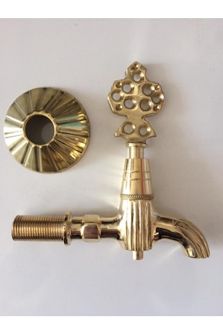 Lider Osmanlı Musluğu 1/2 Pirinç Döküm 475 Gr Pirinç Musluk