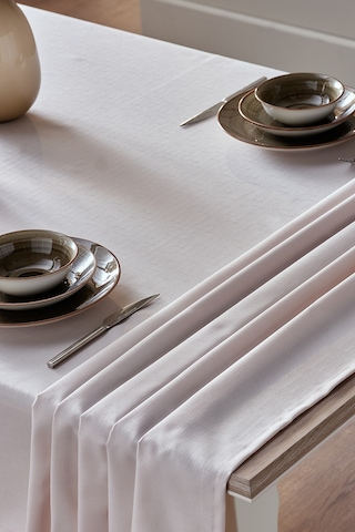Grade Masa Örtüsü 140x240cm - Krem