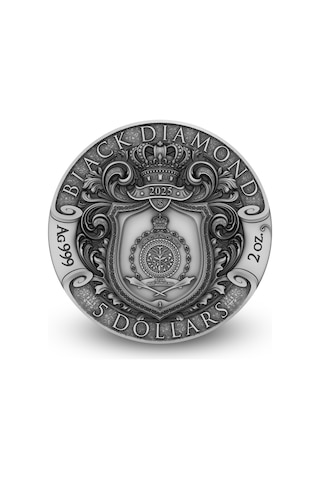 Agakulche Kara Elmas Gümüş Sikke Coin