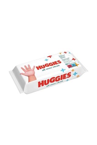Huggies All Over Clean Bebek ve Çocuk Islak Mendili 56 Yaprak