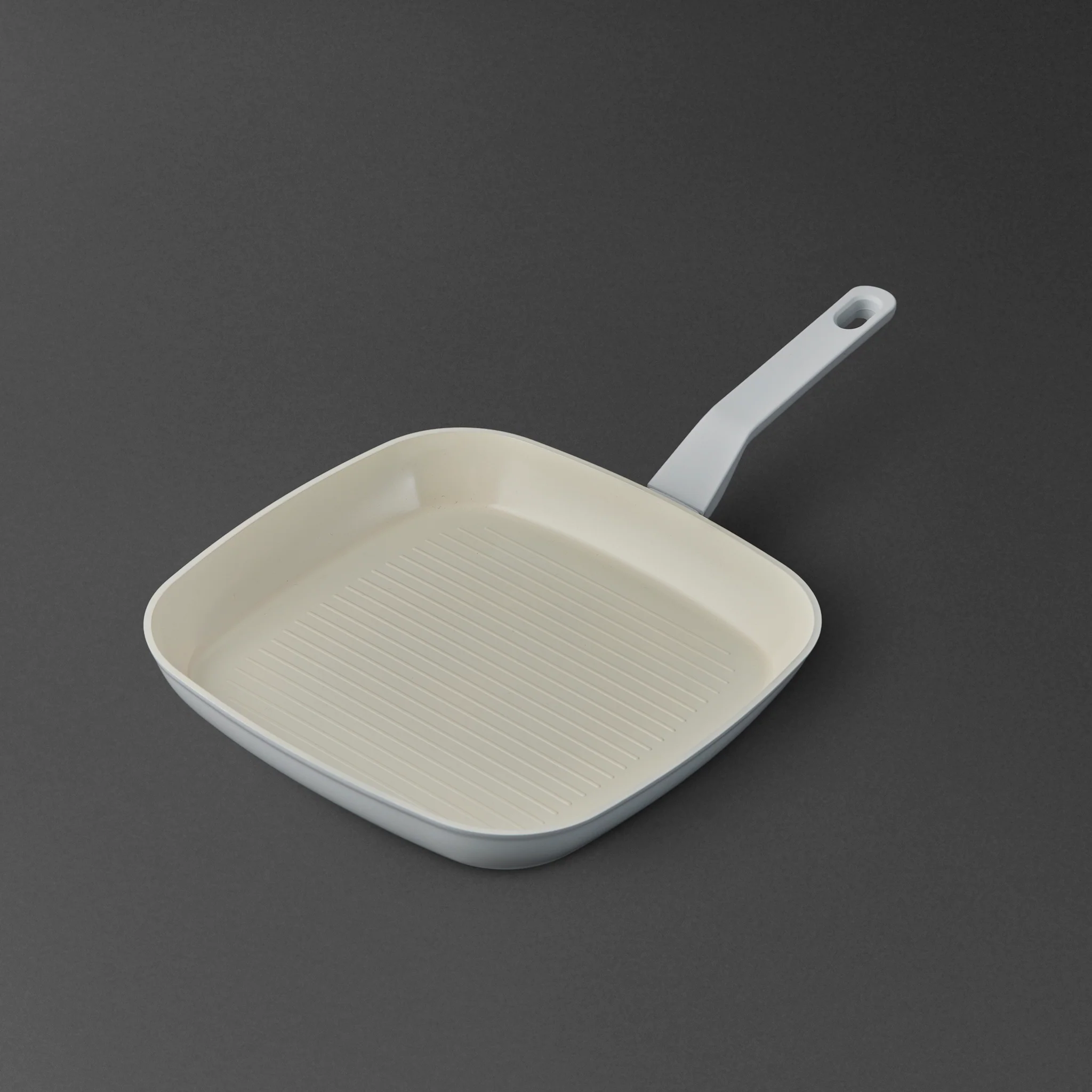 Jumbo Swiss Crystal Light Grey Grill Tava 28 Cm Gri