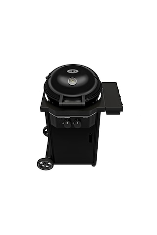 Davos 570g Pro Yeni Nesil Siyah Barbekü - Döküm Izgara Dahil