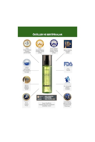 Akneye Eğilimli Ciltlere Vücut Bakım Misti Kundal Tea Tree Biotics Body Mist 200ml Apple Green Tea