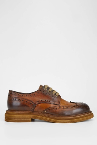 Exton Erkek Hakiki Deri Kahverengi Casual Ayakkabı 994 9250 Erk Ayk K23/24 Brown Kahverengi