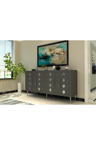 Domect Kb150 Konsol Antrasit-gümüş