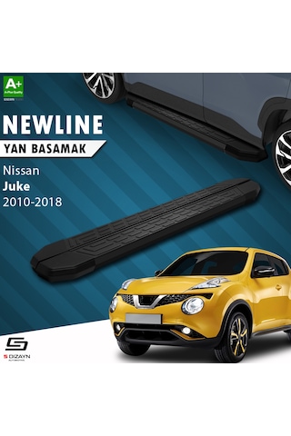 S-dizayn Nissan Juke Newline Siyah Yan Basamak 173 Cm 2010-2018
