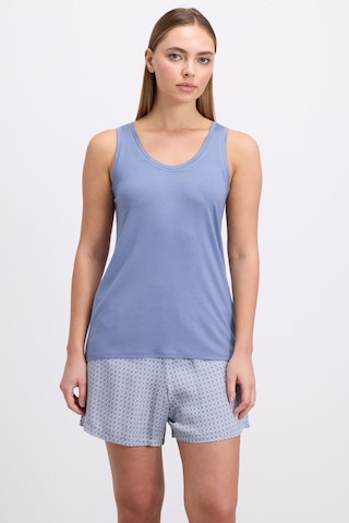 Anıl Man11610-1014 Anil Ev Giyim Man11610 11610 Kadın Atlet Ve Şort Takım mavi