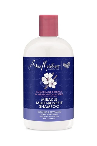 Shea Moisture Şeker Kamışı Özü ve Çayır Köpüğü Tohumu Şampuan 384