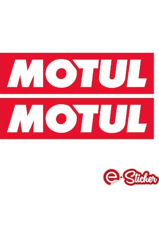 2 Adet Motul Yağ Sticker Motosiklet Sticker Araba Cam Sticker (364097674)