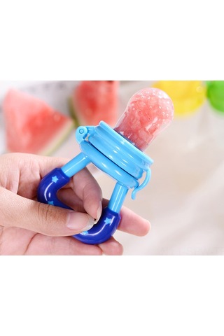 Maiyame Bebek Sebze-meyve Chew Toy Silikon Ağı Seti Küçük-orta-büyük Ağlar Pembe Pembe