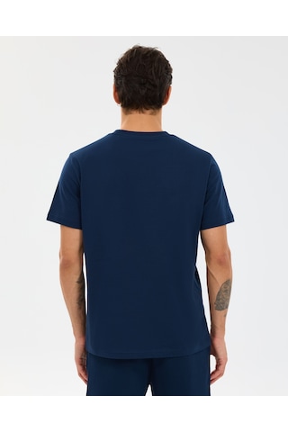 Skechers M Regular T-shirt Erkek Lacivert Tshirt S2610122-0505