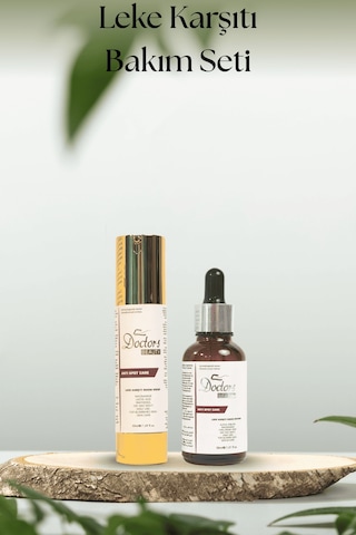 Leke Karşıtı Bakım Seti Krem Ve Serum