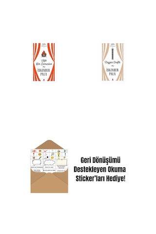 Aşk Bir Zamanlar Ciltli + Neyzen Tevfik Ciltli + Okuma Sticker'ları