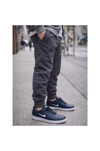 Nike Court Vintage Erkek Ayakkabı Lacivert