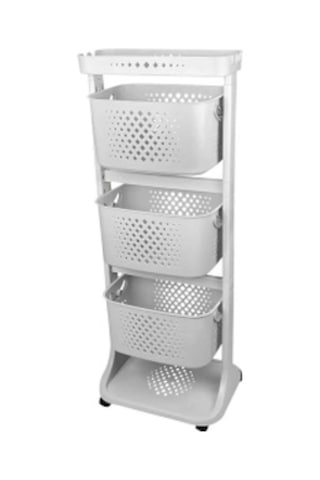 Üç Katlı Organizer Sepet - Sebzelik COSTP749G